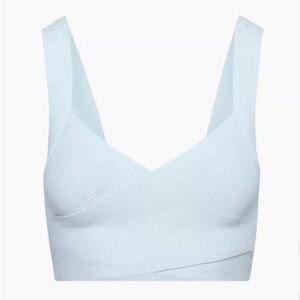 NWT Aritzia Babaton Greek Sculpt Tank (Iceberg Blue)
